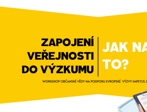 Zapojte se do evropské výzvy IMPETUS 2025: Workshop občanské vědy